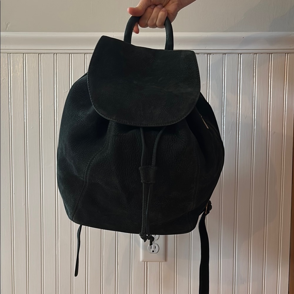 1998 Vintage Hunter Green Coach Sonoma Backpack